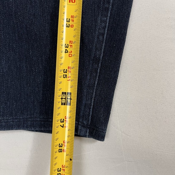 SPANX Pull On Jegging 1X Denim Look Stretch Pants Dark Wash Comfort Casual - Picture 6 of 11